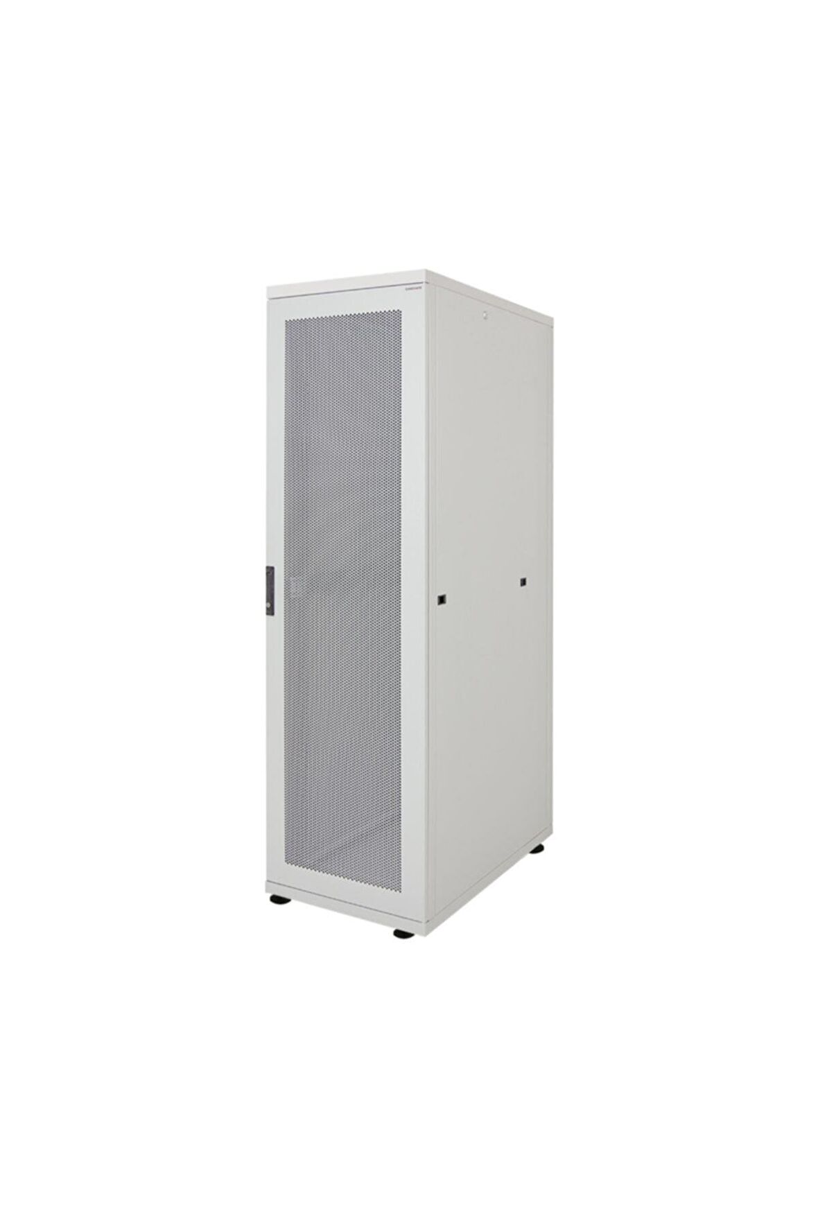 42u 600x1000mm 19'' Dikili Tip Server Rack Kabinet Gri 2 Yıl Üretici Garantili