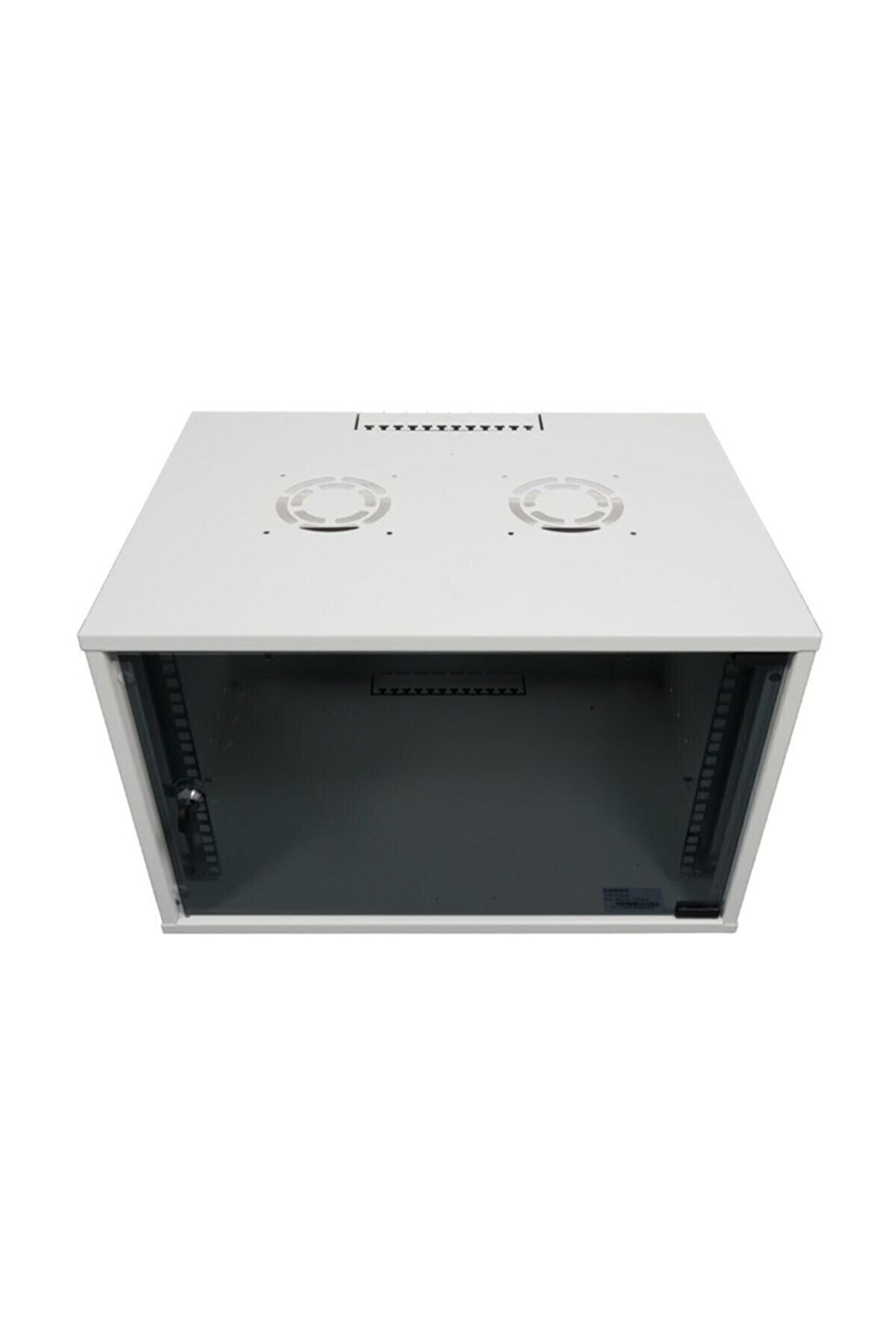 4U 545x400 Mm Duvar Tipi Soho Rack Kabinet Gri 2 Yıl Üretici Garantili