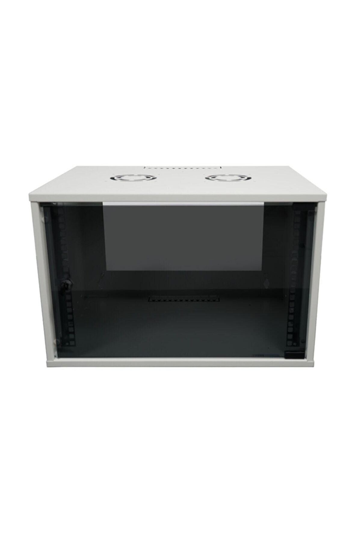 12U 600x600 Mm Duvar Tipi Soho Rack Kabinet Gri 2 Yıl Üretici Garantili