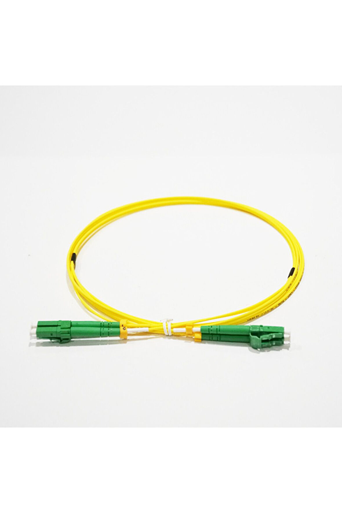 Fiber Optik Patch Kablo LCAPC/LCUPC DX SM 2mt ÇAP:2mm LSZH