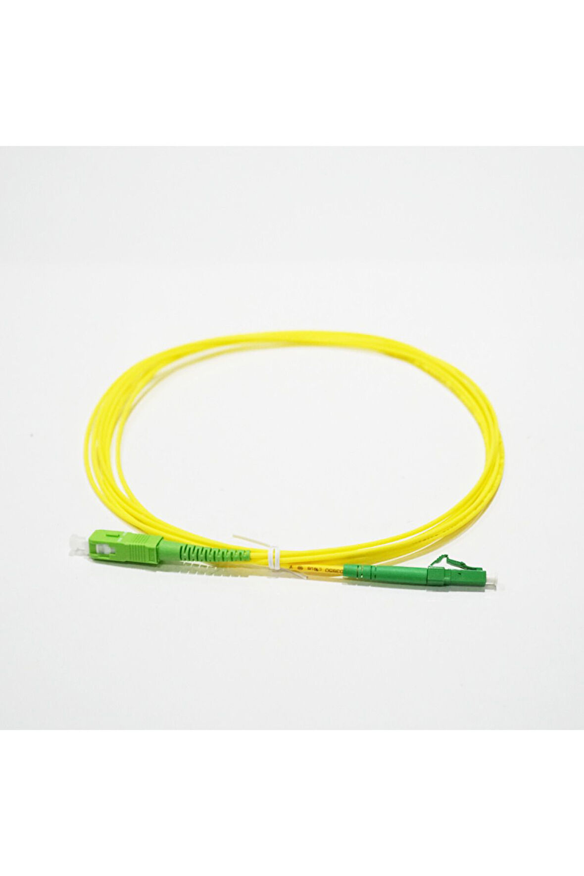 Fiber Optik Patch Kablo SCAPC/LCAPC SX SM 3mt ÇAP:2mm LSZH