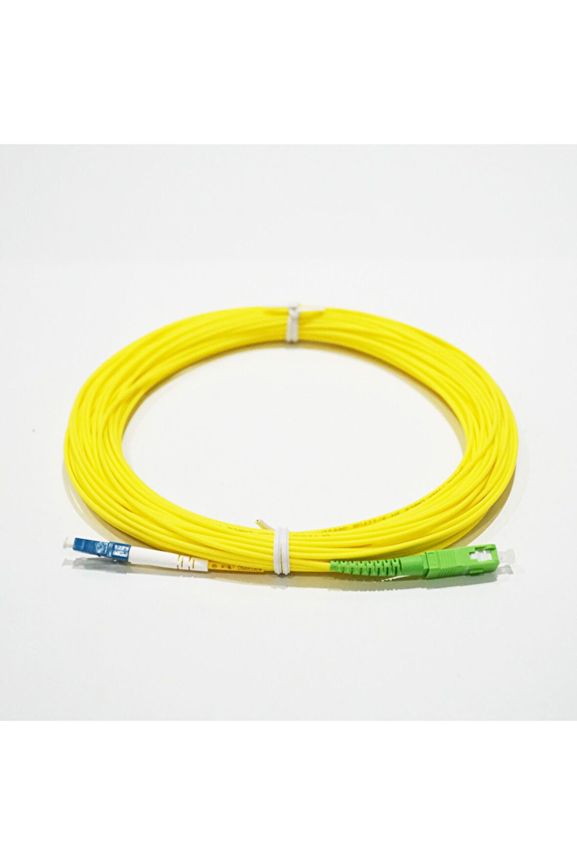 Fiber Optik Patch Kablo SCAPC/LCPC SX SM 22mt ÇAP:2mm LSZH