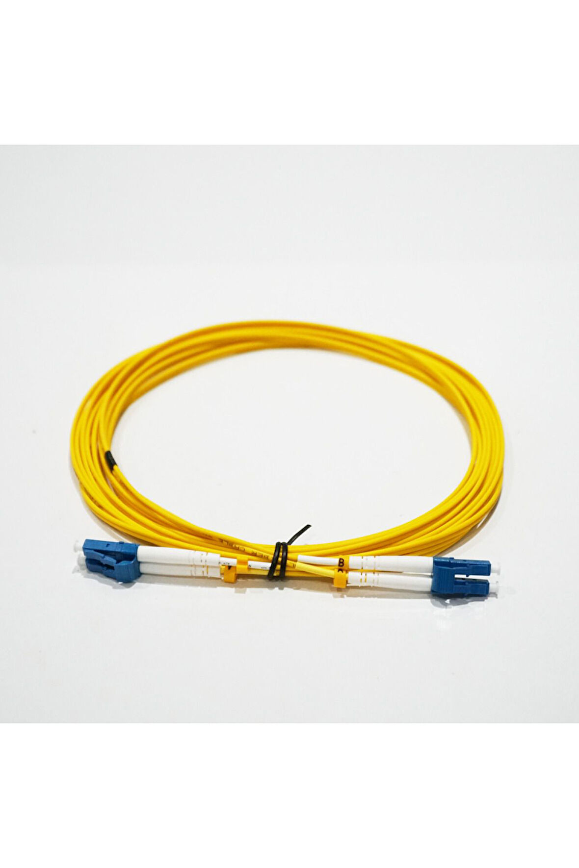 Fiber Optik Patch Kablo LCPC/LCPC DX SM 5mt ÇAP:1.8mm LSZH