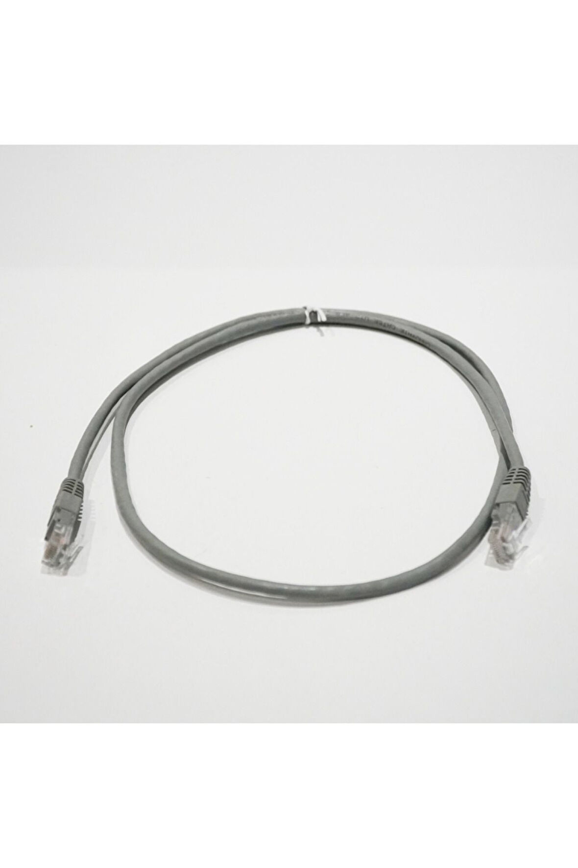 Bakır Patch Kablo UTP CAT5E 1 mt PVC DARK GRAY