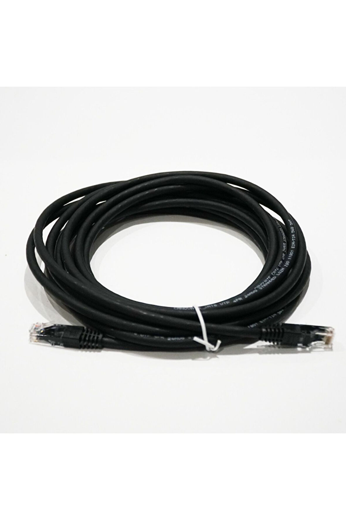 Bakır Patch Kablo UTP CAT6 5 mt LSZH BLACK