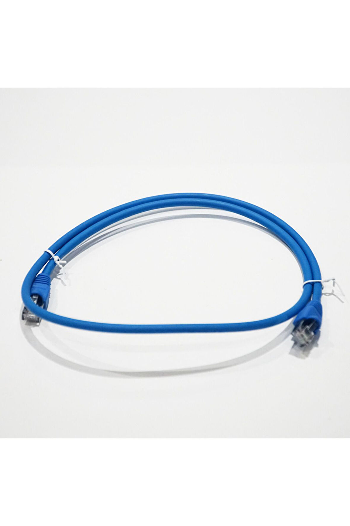 Bakır Patch Kablo FTP CAT6A 1 mt LSZH BLUE