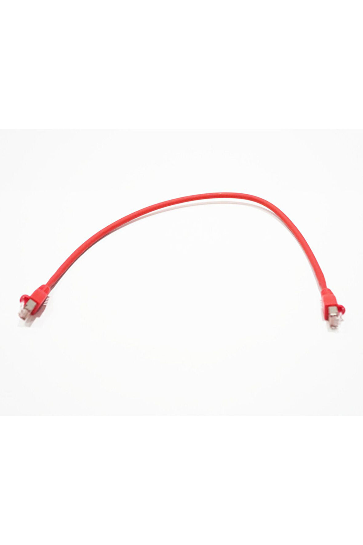 Bakır Patch Kablo FTP CAT6A 0.5 mt LSZH RED