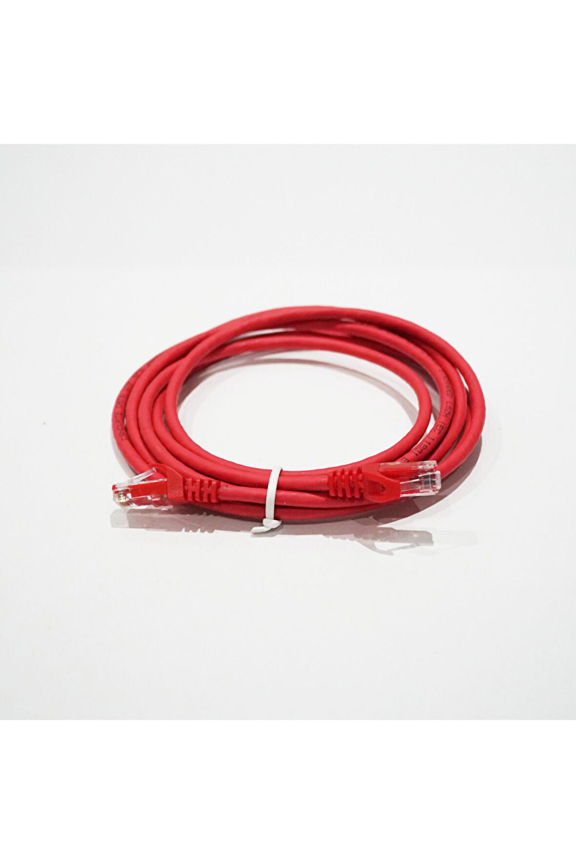 Bakır Patch Kablo UTP CAT6 2,5 mt LSZH KIRMIZI