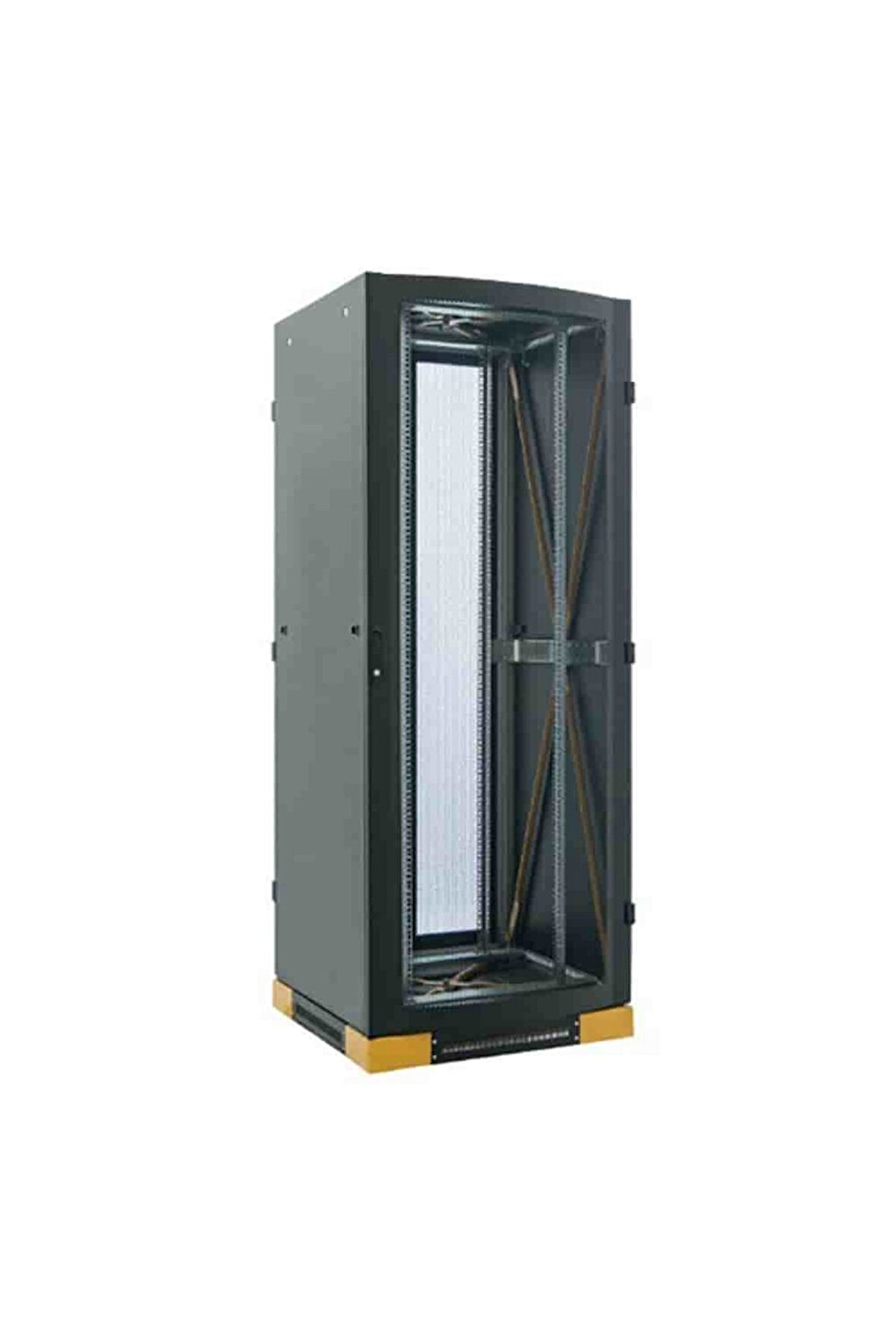 Canovate 42U 800x800mm 19'' Dikili Tip Sismik-AL Rack Kabinet Siyah 2 Yıl Üretici Garantili