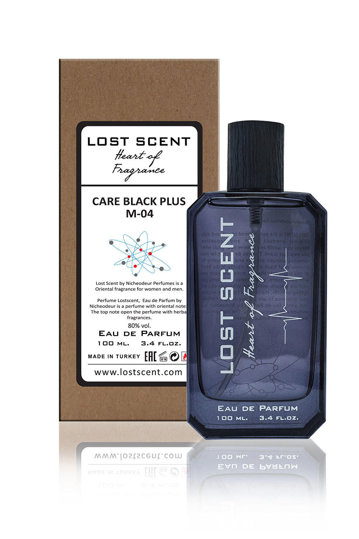 Lost Scent M04 Care Black Plus ( 212 Vip Black ) Eau De Parfüm 100ml Erkek Parfüm