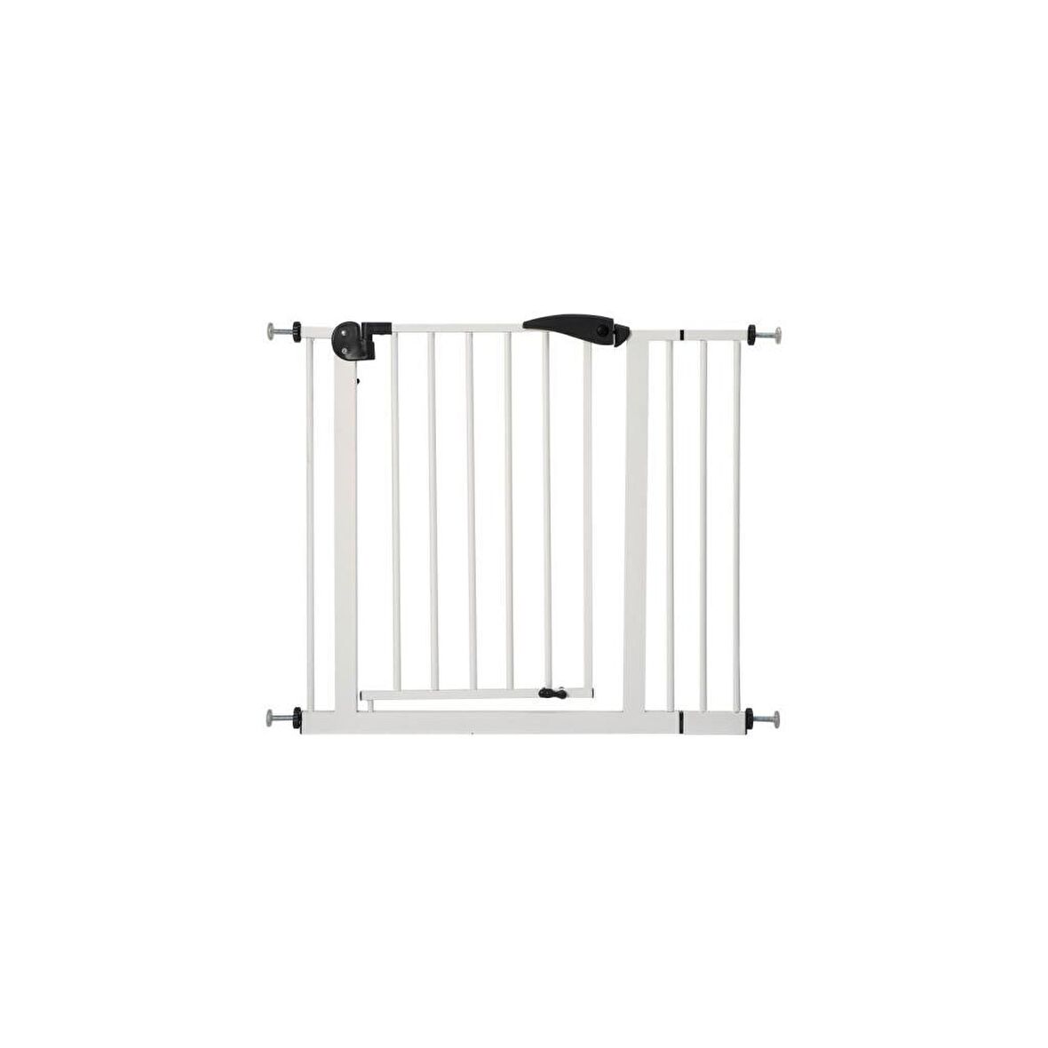BabyDoor Güvenlik Kapısı Tekstüre Beyaz 76-90 cm Uzatma Aparatlı