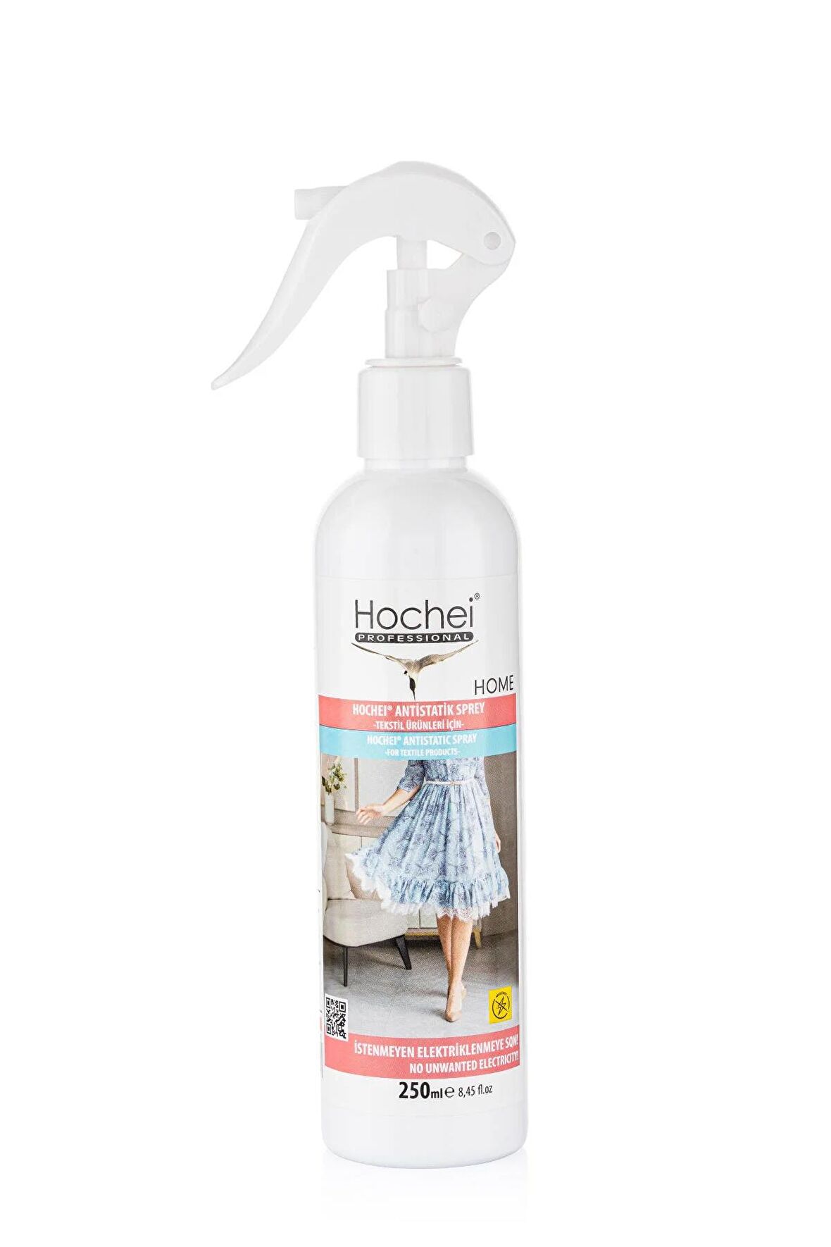 Hochei Antistatik Sprey - Tekstil Ürünleri İçin 250 ml