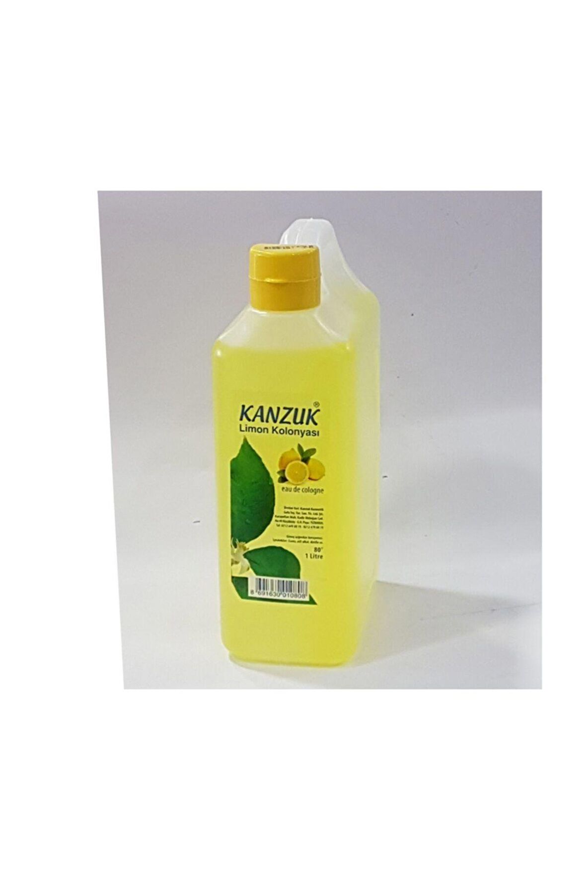 1 Litre 80 Derece Limon Kolonyası - Litrelik Kolonya