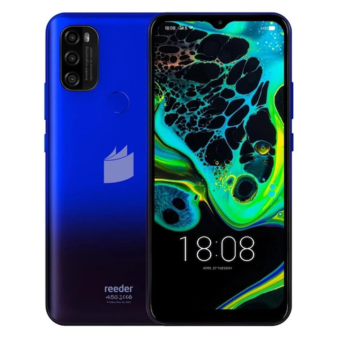 Reeder P13 Blue Max Pro 2021 128 GB (Reeder Türkiye Garantili)Mavi 128 GB