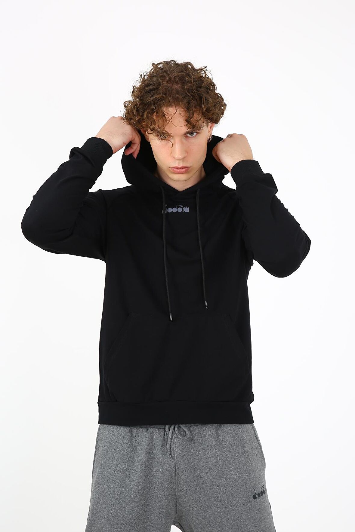 Diadora 176426-80013 M Lifestyle Hoody Erkek Sweatshirt