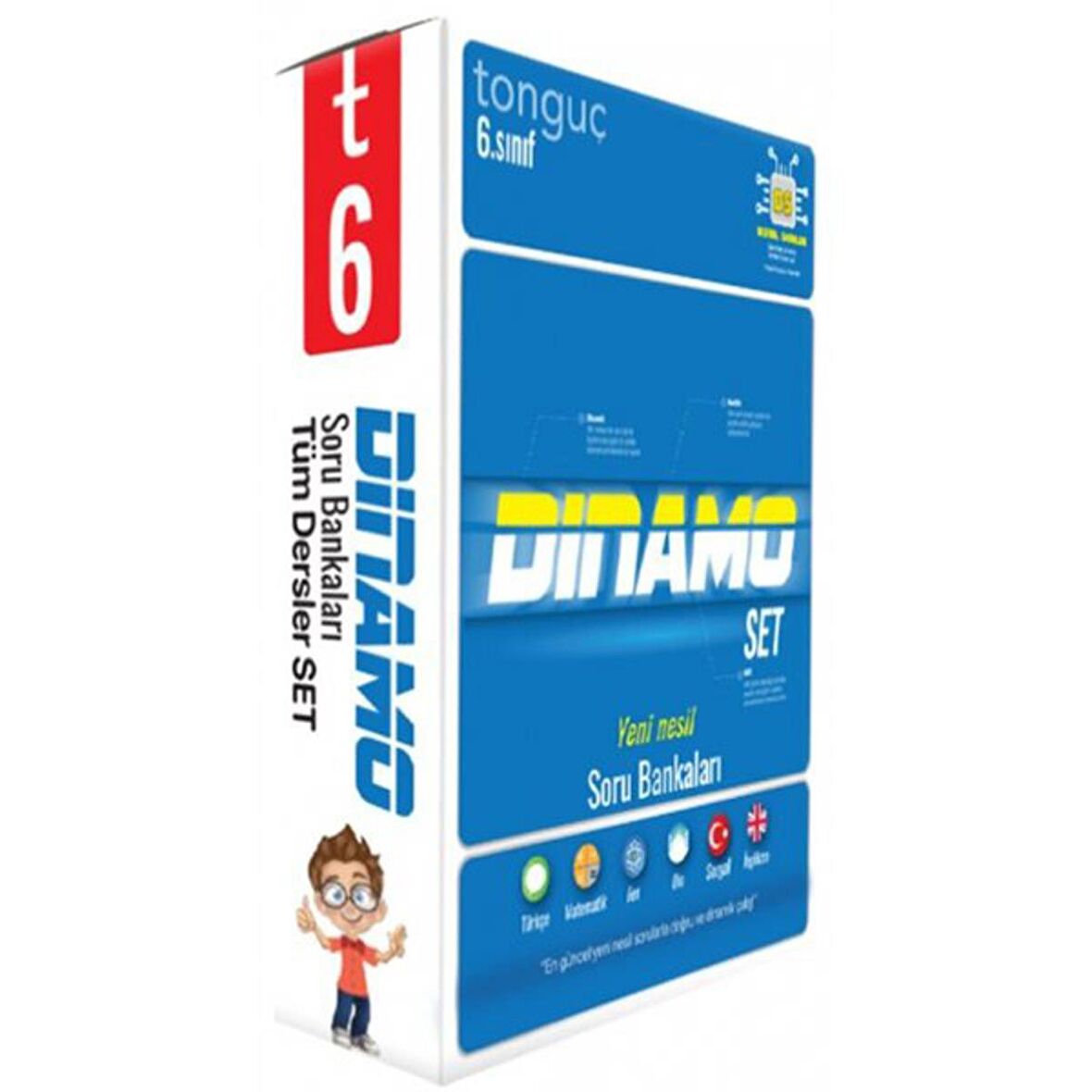 Tonguç Yayınları 6. Sınıf Dinamo Tüm Dersler Soru Bankası Set