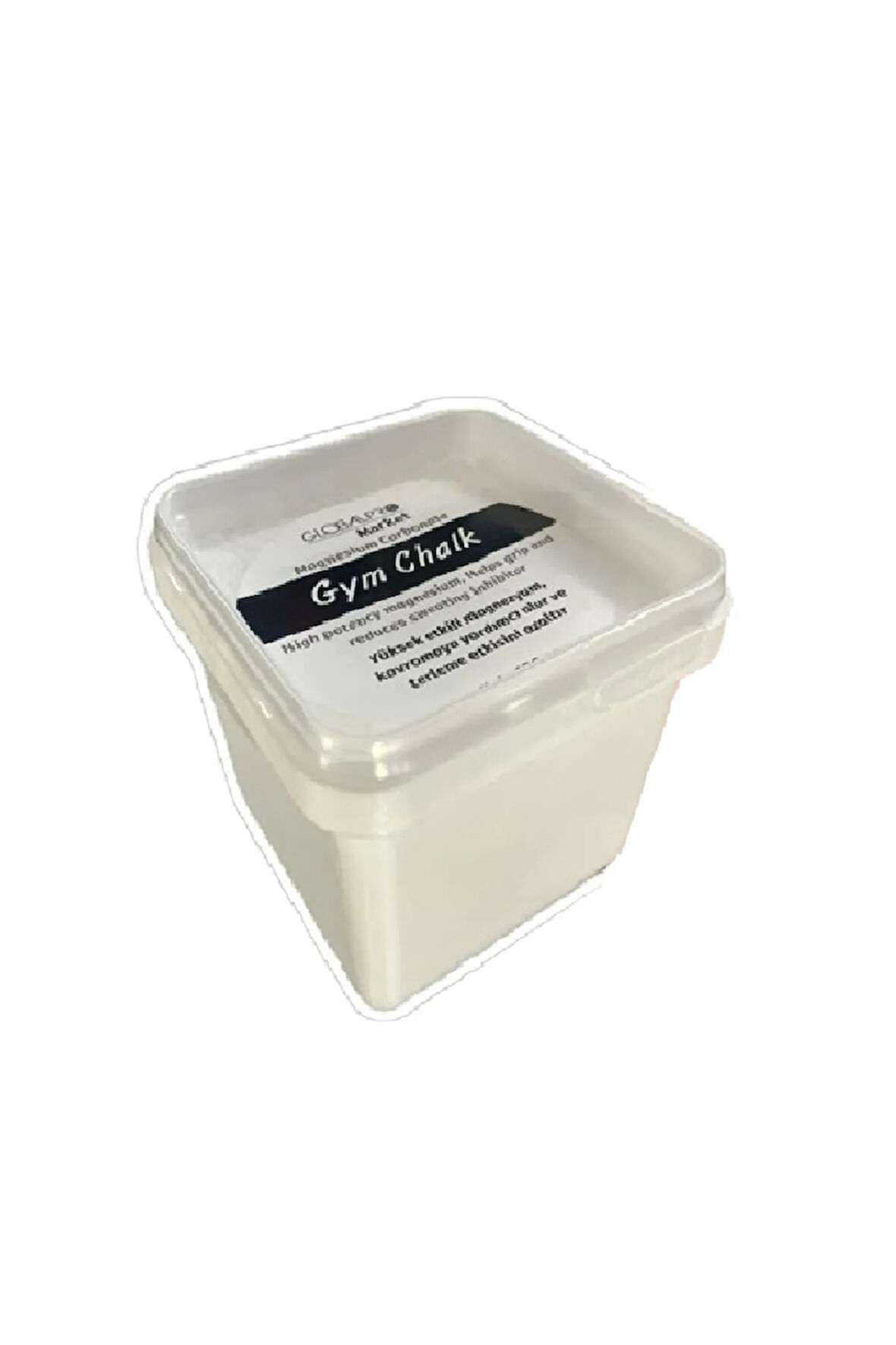 Magnezyum Tozu Dağ Tırmanma Gym Chalk 100 gram ( HALTER, CROSSFİT ) Fitnes Jimnastik Pudra , pole