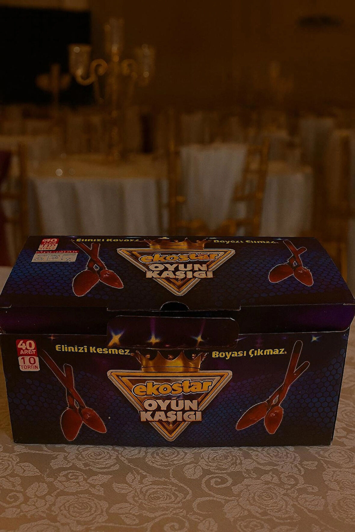  uzun oyun kaşıkları, nişan düğün malzemeleri 40 adet 10 takım