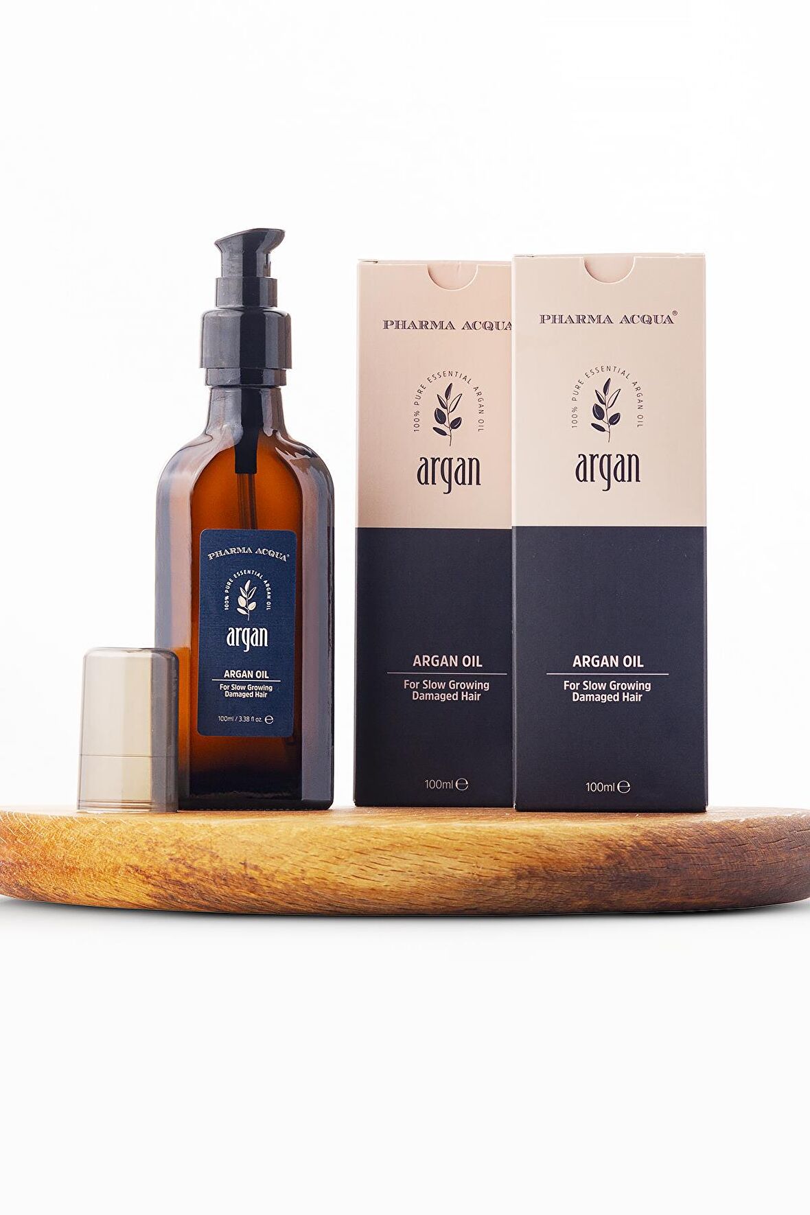 Yavaş Uzayan ve Yıpranmış Saçlar için Argan Bakım Yağı 100 ml X 2 Adet