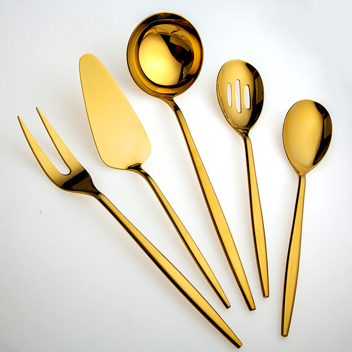 Jumbo 5800 Titanyum Gold 5 Parça Servis Seti