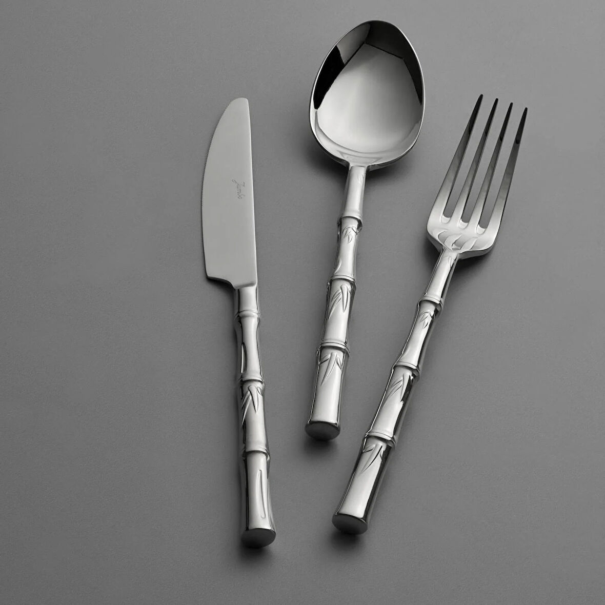 Jumbo 3405 18 Parça 6 Kişilik Yemek Çatal Kaşık Bıçak Takımı