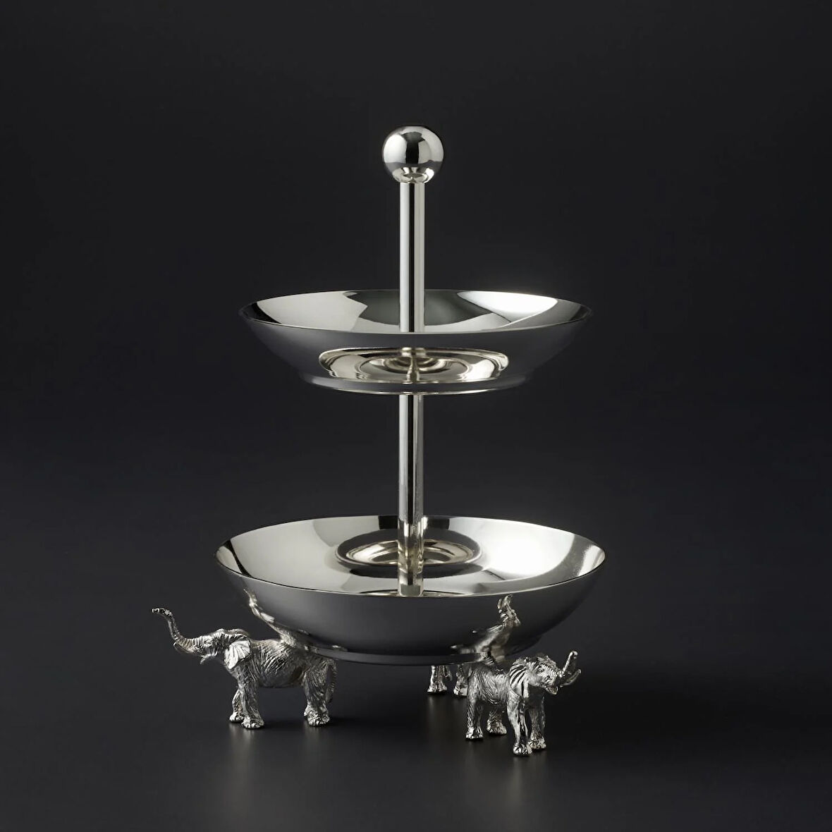 Jumbo Ganesha İki Katlı Sunumluk 11 x 12,3 cm