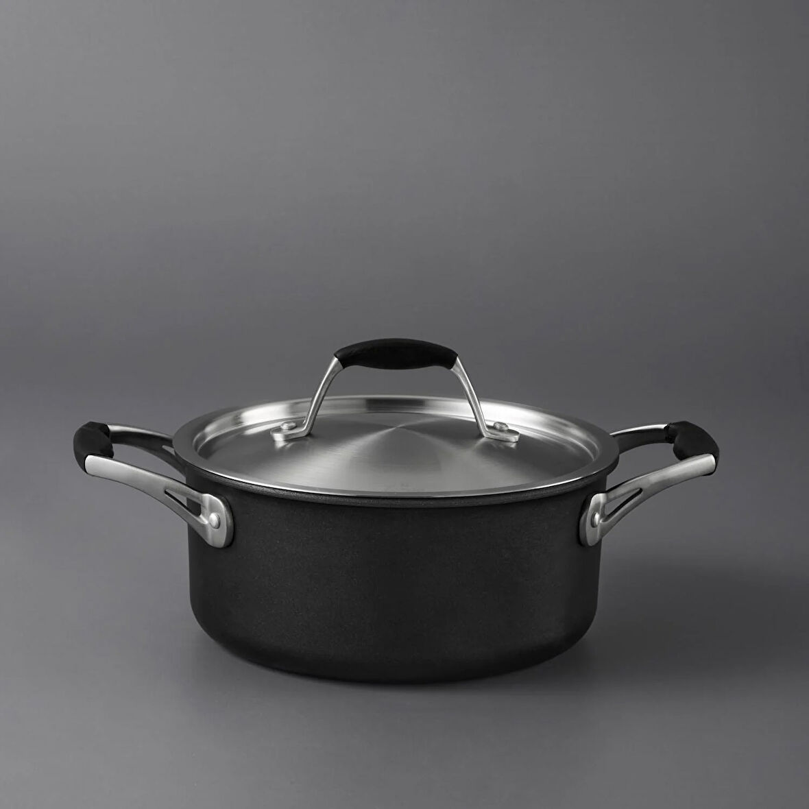 Jumbo New Moment Diamond Siyah Derin Tencere 20 cm