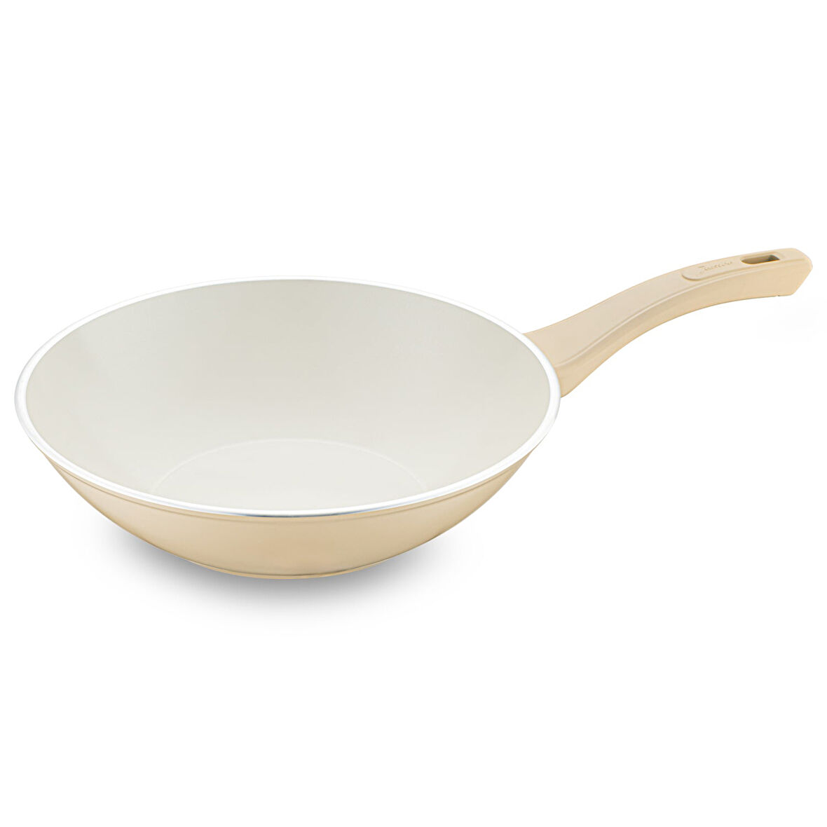 Jumbo Swiss Crystal Dark Cream Wok Tava 28 cm