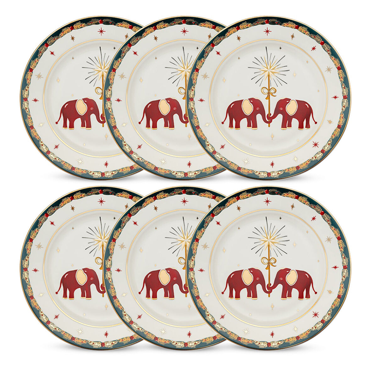 Jumbo Magic 300 6'lı Pasta Tabağı