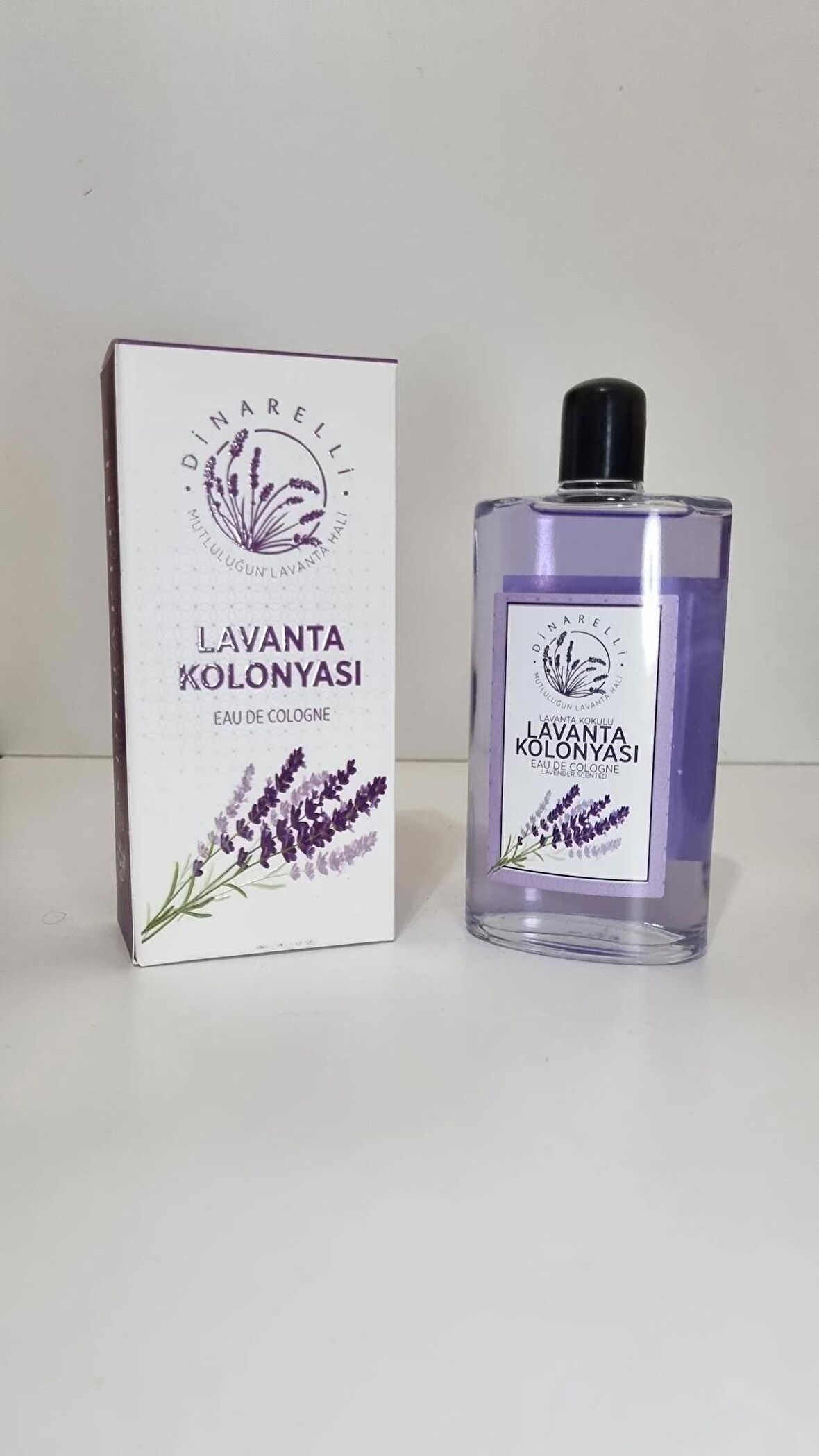 Dinarelli Lavanta Kolonyası 200 ML Cam Şişe