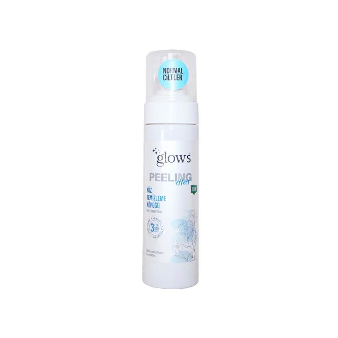 Glows Peeling Yüz Temizleme Köpüğü Normal Ciltler 200 ml