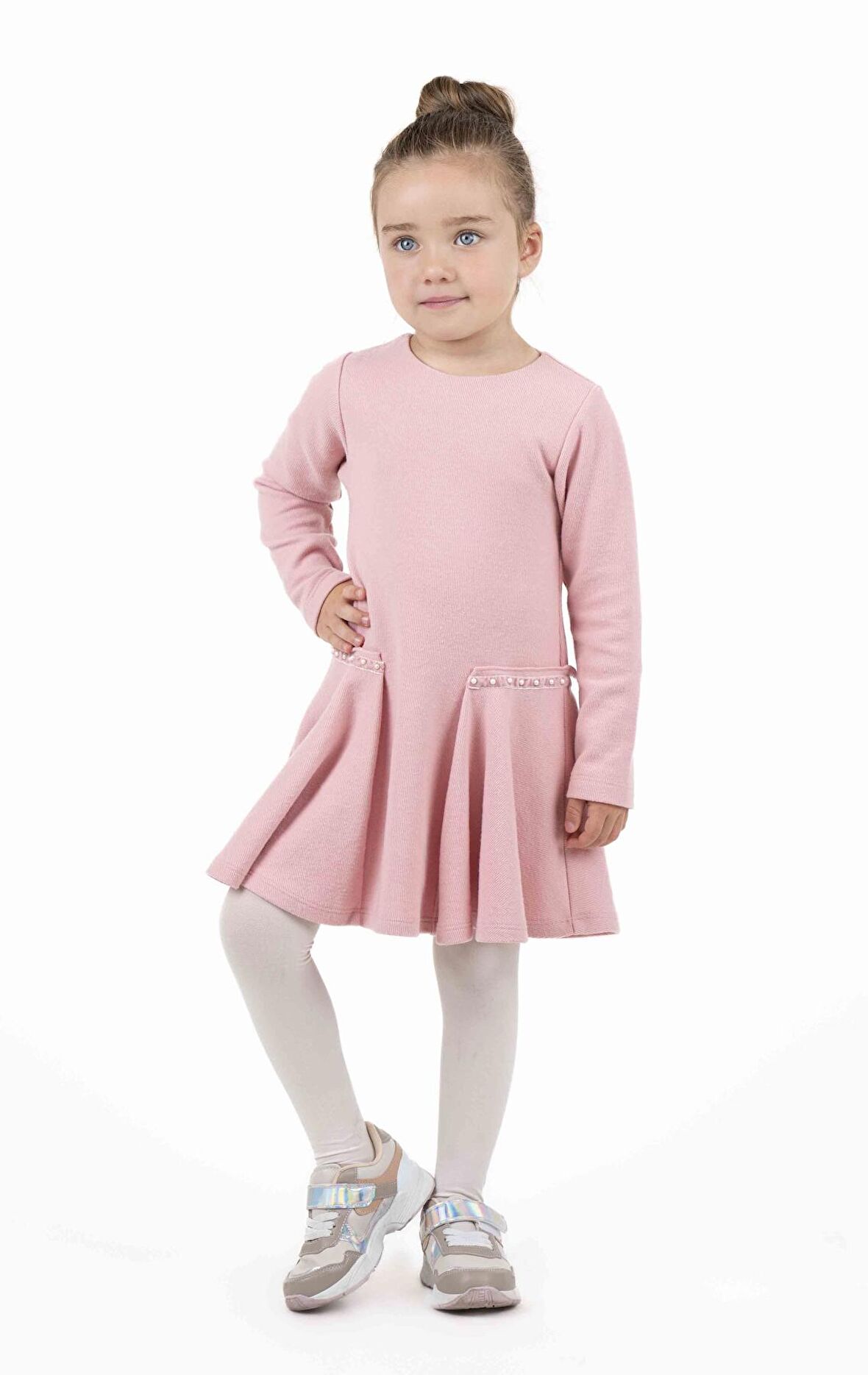 KIZ ÇOCUK YUMUŞAK DOKULU ELBİSE