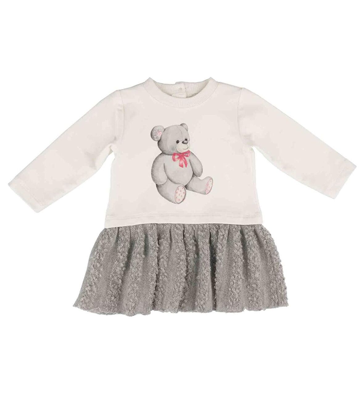 KIZ BEBEK DOKULU ELBİSE 