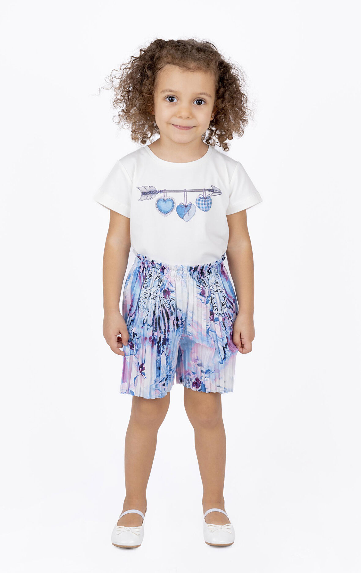 KIZ ÇOCUK BASKILI BLUZ 