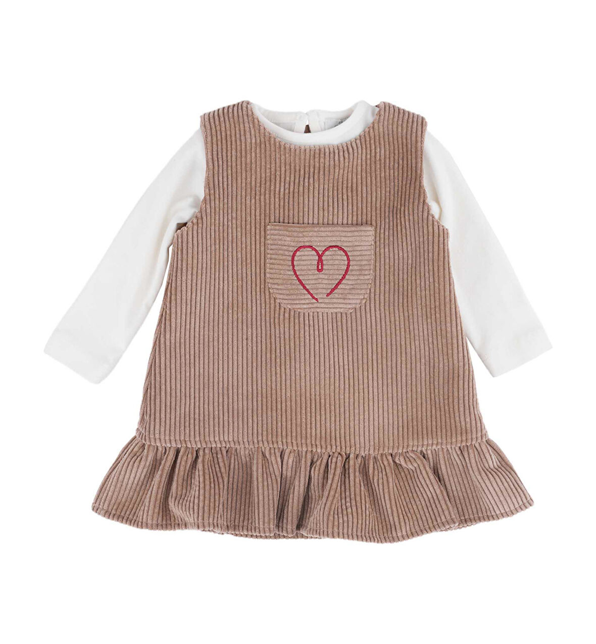 KIZ BEBEK ELBİSE TAKIM 