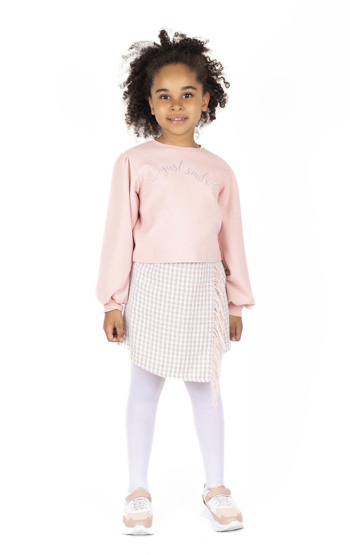 KIZ ÇOCUK BASKILI SWEATSHIRT BK23KK14312