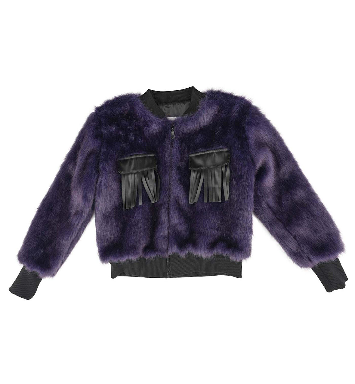 KIZ ÇOCUK FERMUARLI CEKET