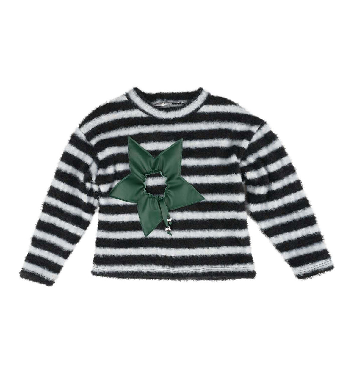 KIZ ÇOCUK ÇİZGİLİ KAZAK