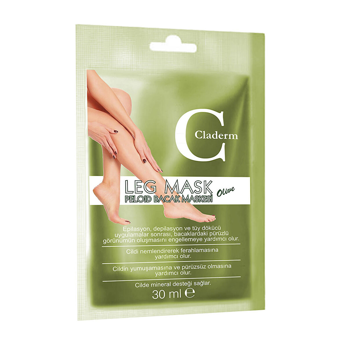 Claderm Peloid Olive Bakım için Maske 30 ml