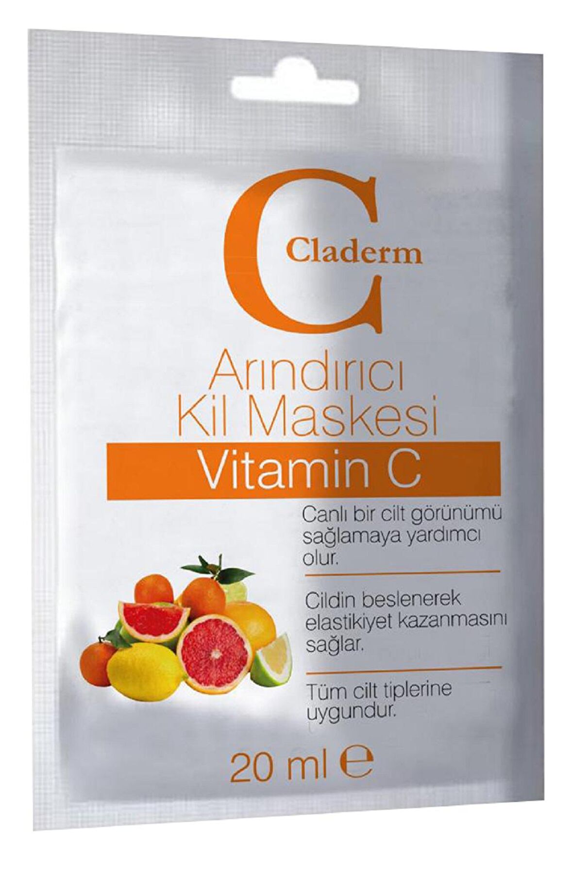 Claderm Kil Maskesi 20 ml Sachet – C Vitamin