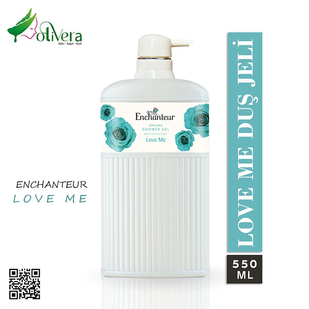 LOVE ME - Enchanteur  Duş Jeli  550 ml