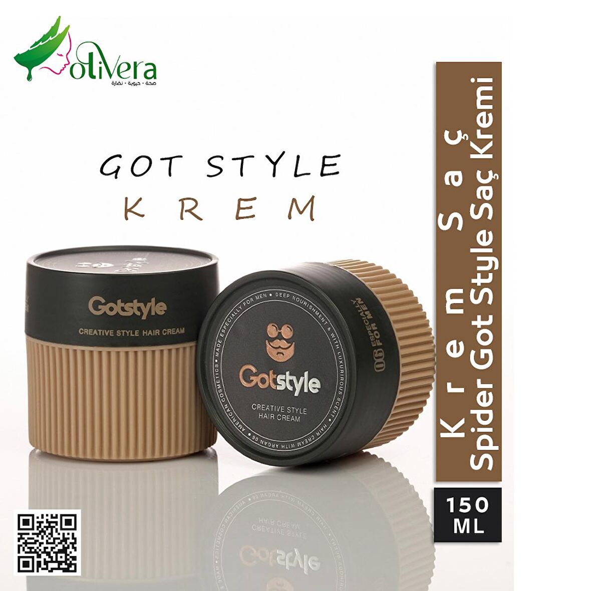 GOT STYLE CREATIVE STYLE SAÇ CREAM  150ML(06)