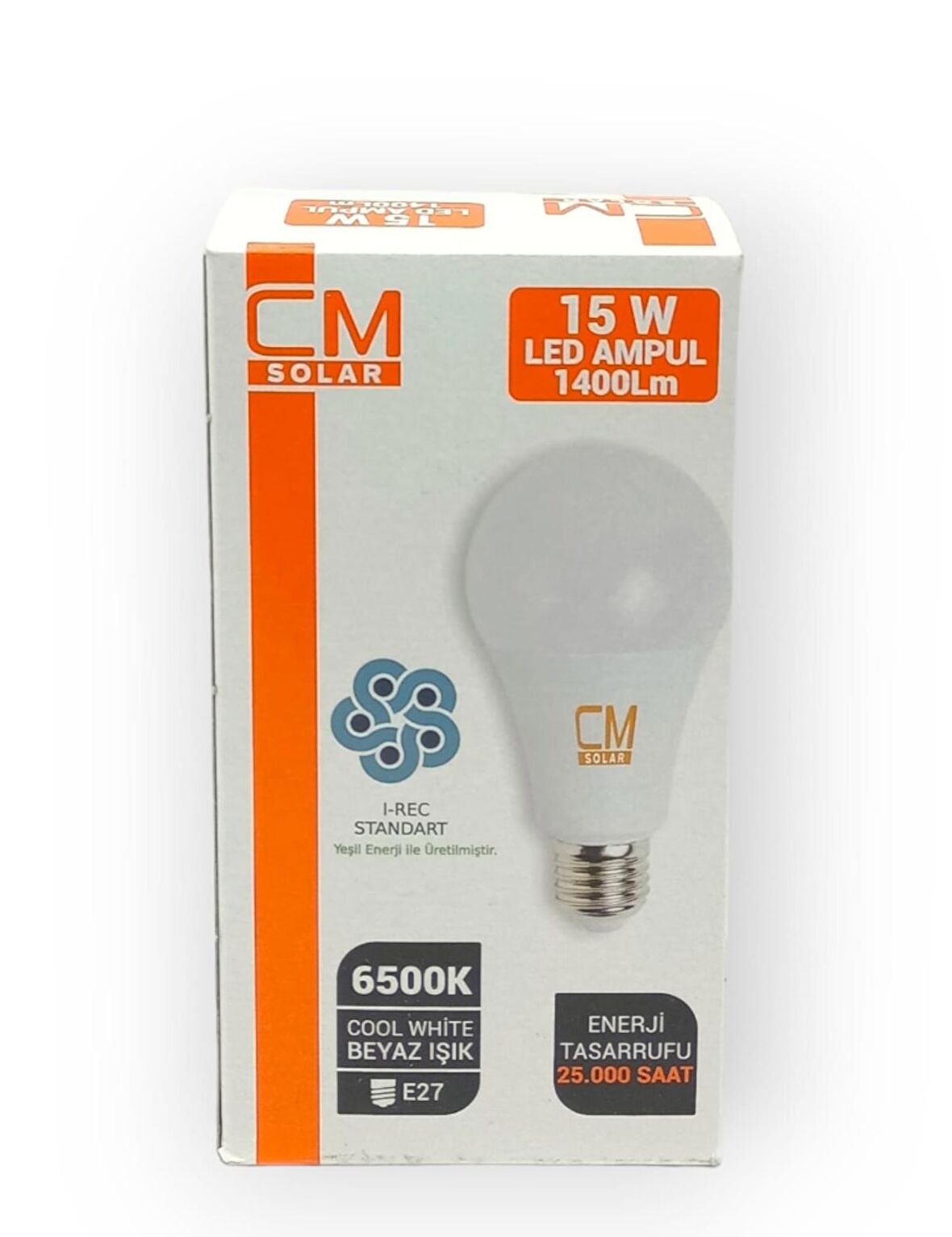 Cmsolar 15w Led Beyaz ışık Ampul E27 Duylu