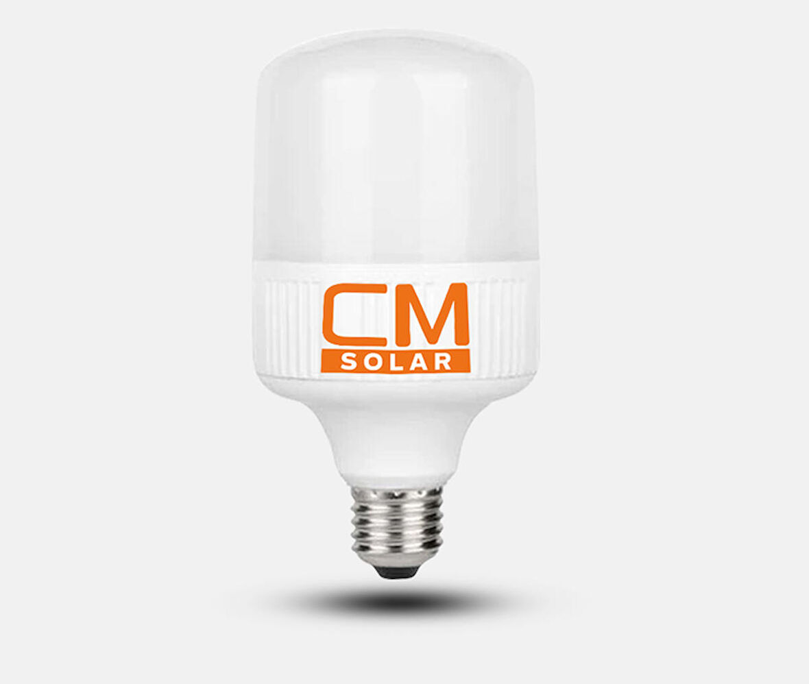 CMSOLAR 20 W Led Torch Ampul E27 Duy 6500K Beyaz Işık 1800 Lümen