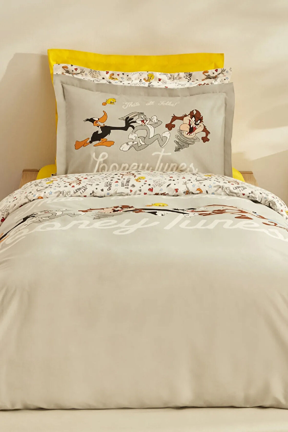 Karaca Home Looney Tunes Super Stars Tek Kişilik Nevresim Takımı