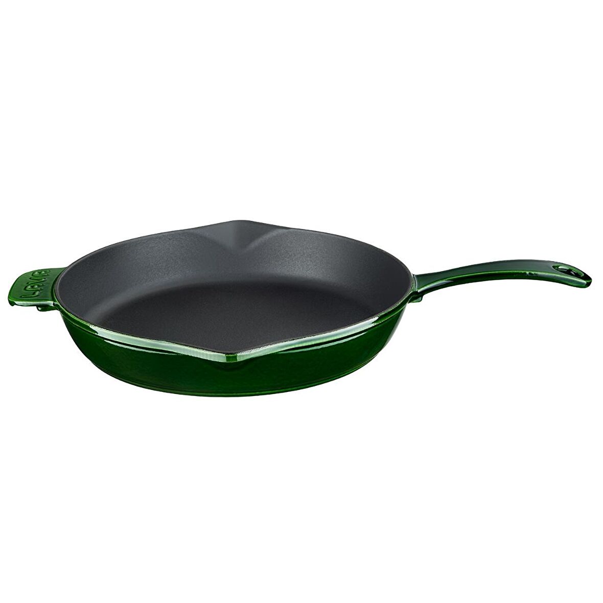 Lava Döküm Yuvarlak Kızartma Tavası, Metal Saplı Çap(Ø) 28 cm, Majolica Yeşil