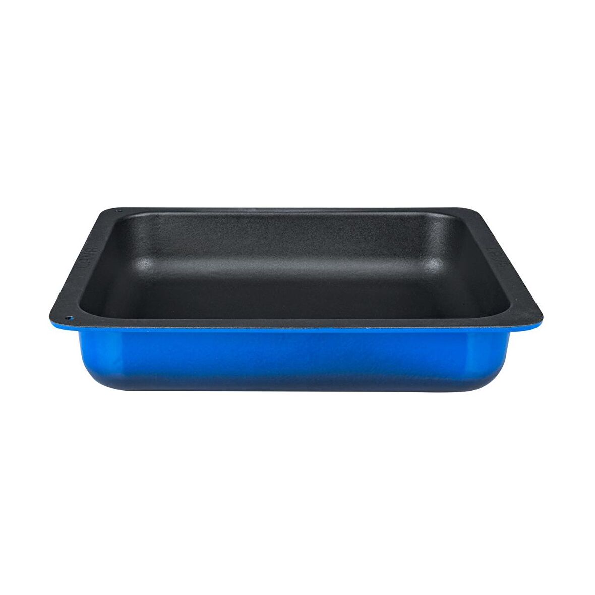 Lava Döküm GN 2/3 Gastronorm Küvet, İç Renk Siyah, Ölçü 35x32cm - Mavi