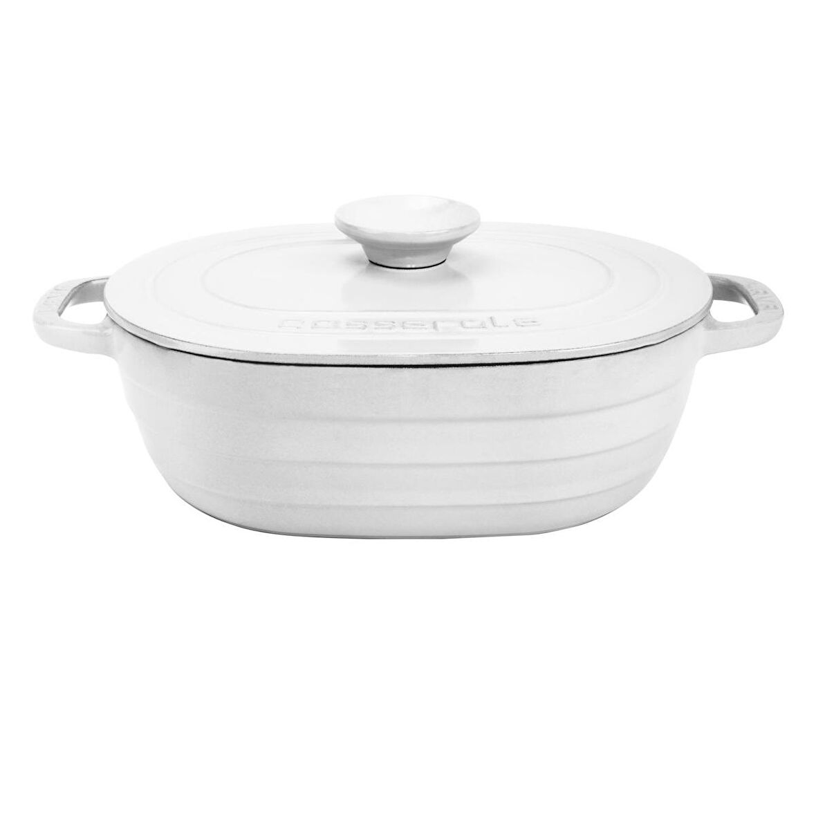 Lava Döküm Oval Tencere Döküm Demir Kapak Experience Majolik Serisi Ölçü 24x33cm.