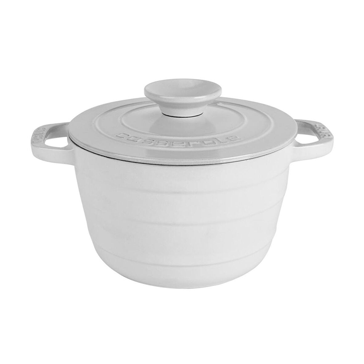 Lava Döküm Yuvarlak Tencere Döküm Demir Kapak Experience Majolik Serisi Çap(Ø)23cm