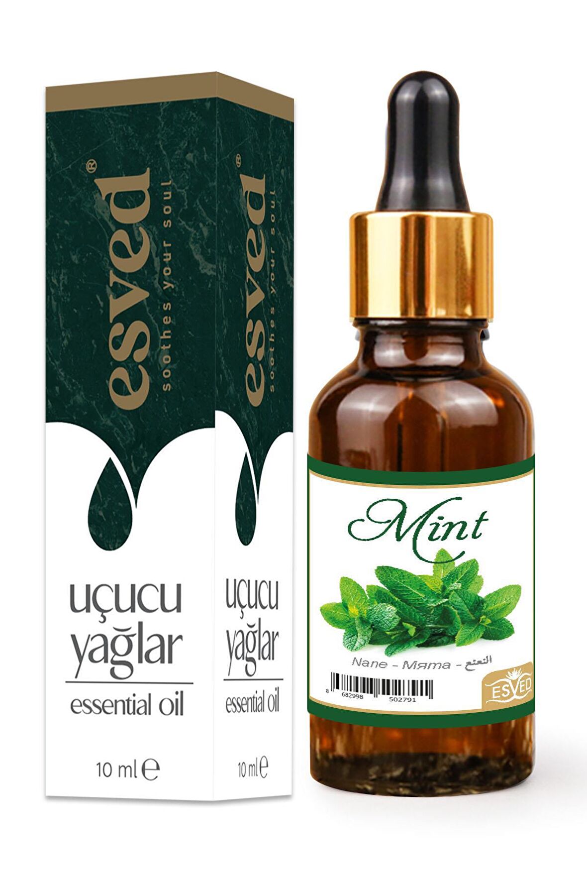 Nane Kokusu Saf Esansiyel Uçucu Yağ Buhurdanlık Yağı Difüzör Esansı Aromaterapi Ortam Koku 10ml